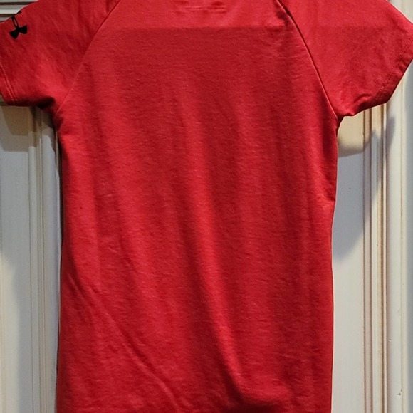 Under Armour Heat Gear Top Boy Outdoor Running Short Sleeve - Picture 4 of 4